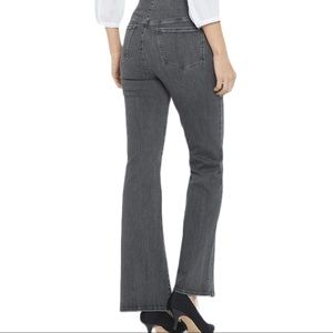 NYDJ AVA FLARED PULL-ON JEANS SIZE S